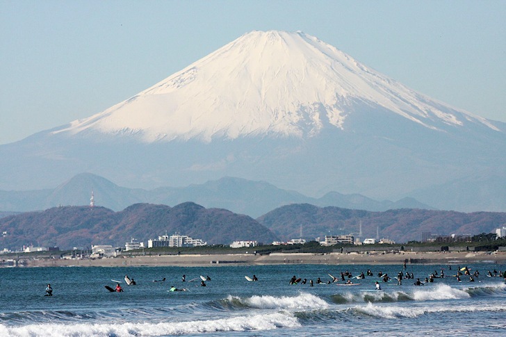 Kugenuma: the exotic Japanese surfing scene | Photo: Satoko Fujisawa