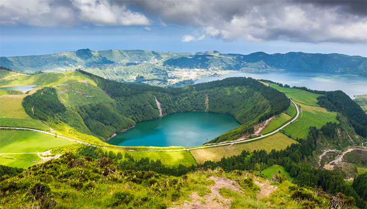 Lagoa de Santiago: the Azores Islands are a volcanic archipelago | Photo: Creative Commons