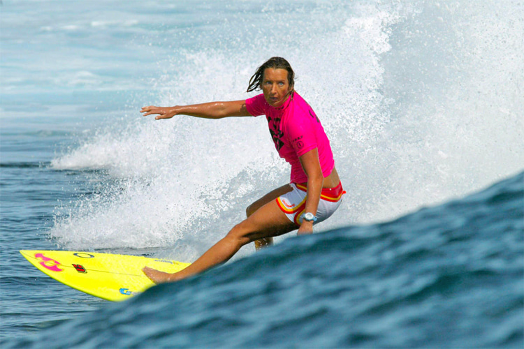 Layne Beachley: the most successful competitive Australian surfer of all time | Photo: ASP