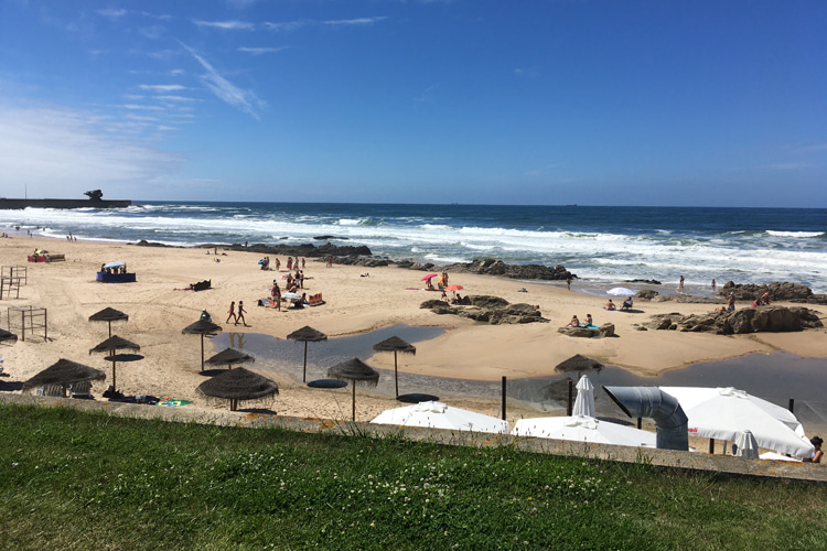 Leça da Palmeira: a temperamental beach break located near Porto, Portugal | Photo: SurferToday