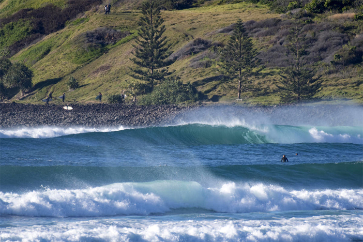 Lennox Head: one of the most popular point breaks in New South Wales | Photo: WSL