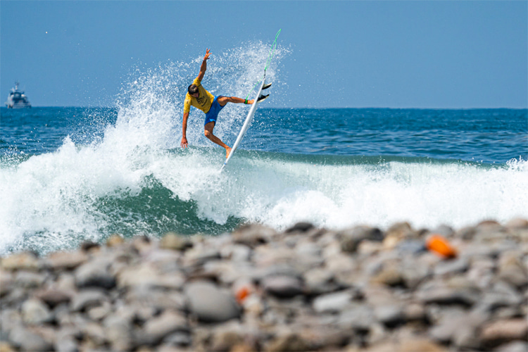 Leon Glatzer: Germany has an athlete competing in surfing's first-ever Olympic Games | Photo: ISA