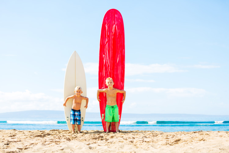 Surfing: transitioning from a longboard to a shortboard requires a lot of practice | Photo: Shutterstock