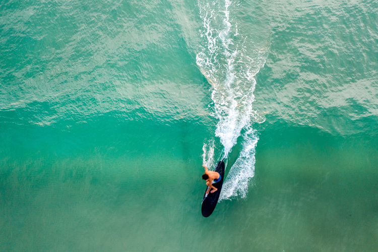 Longboards: the perfect template for small waves and beginner surfers | Photo: Shutterstock
