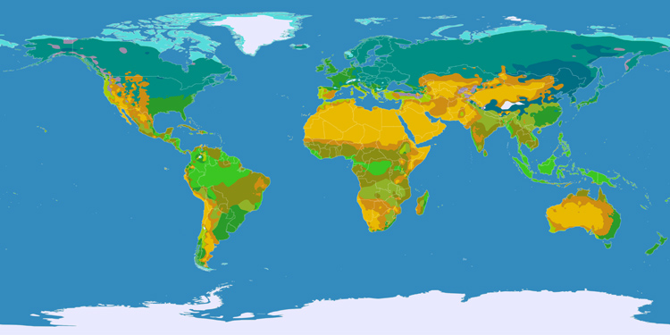 The Macroclimate World Map