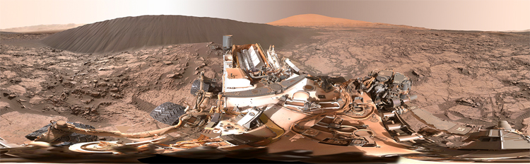 Mars: the extraterrestrial dunes as seen through NASA's Mars rover | Photo: NASA