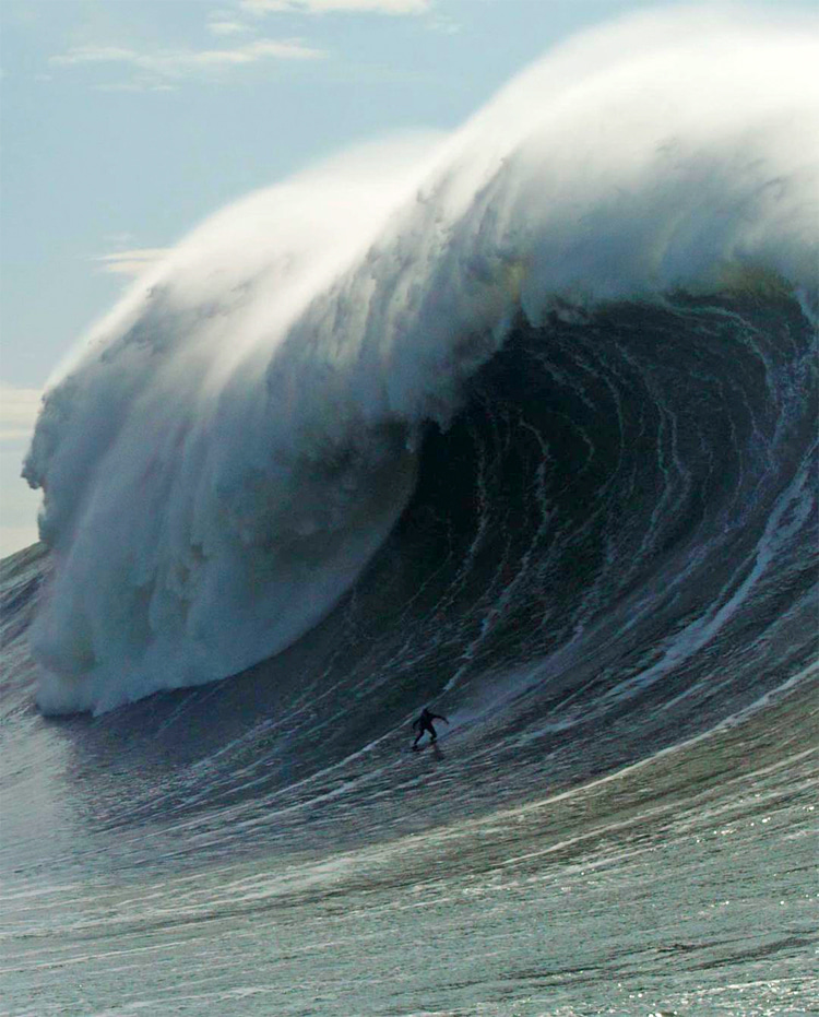 Mason Barnes: Is this the biggest wave ever ridden? | Photo: Barnes Archive