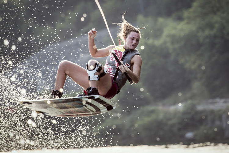 Meagan Ethell: she went big in the Tennessee River | Photo: WWA