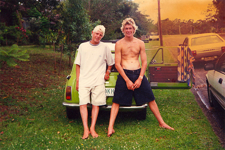 Mick and Sean Fanning: two talented surfer brothers from Penrith, New South Wales | Photo: Fanning Archive