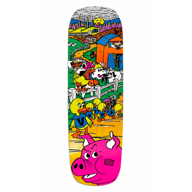 World Industries Barnyard: the famous double-kick design that defined the popsicle skateboard