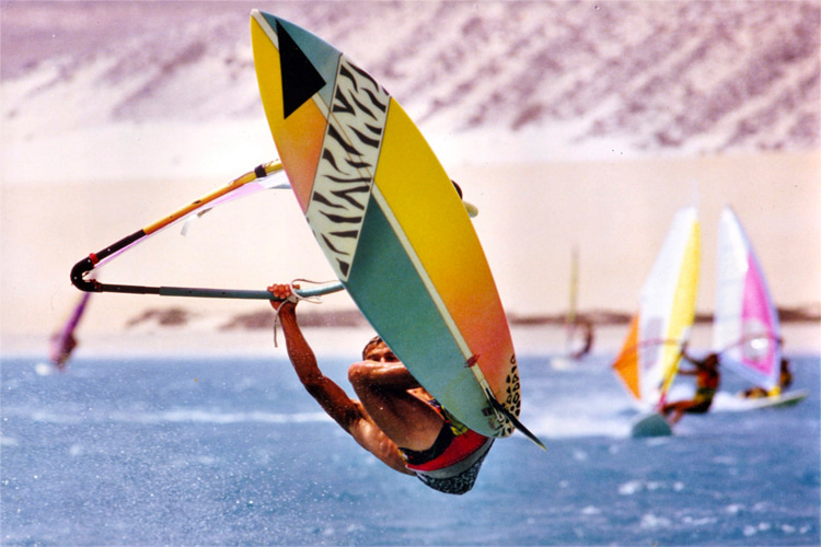 Monty Spindler: he created some of windsurfing