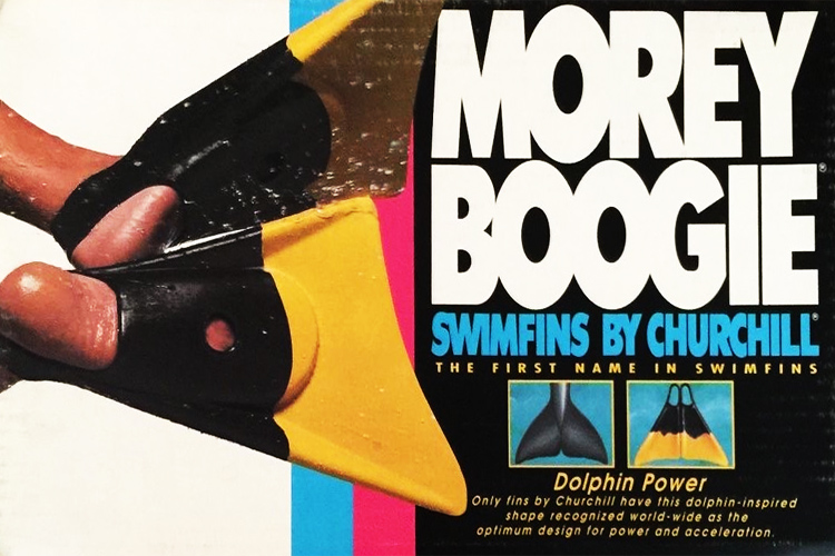 Morey Boogie: this time partnering with Churchill swim fins