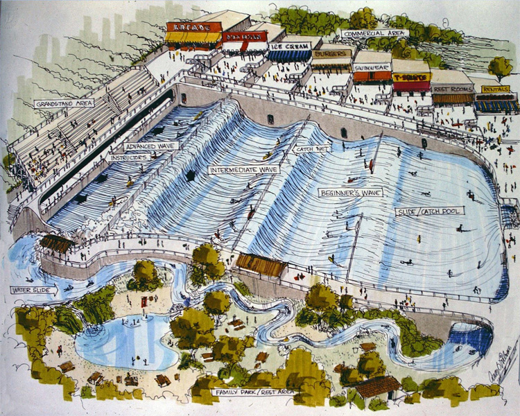 Morey Boogie Land: the wave pool designed by Tom Morey in the 1980s
