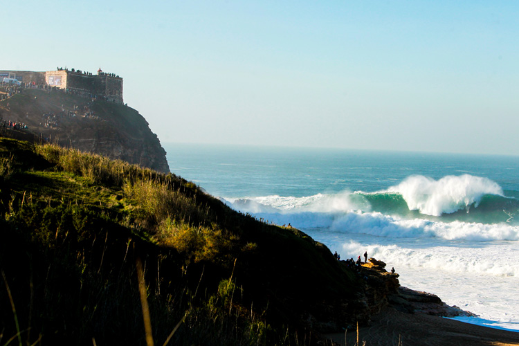 Nazaré, Portugal: welcome to the powerful world record-breaking waves of Praia do Norte | Photo: Masurel/WSL