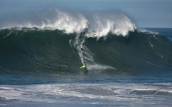 Garrett McNamara: Praia do Norte knows his style