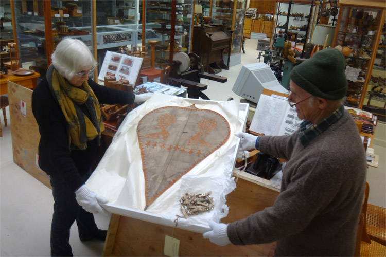 The world's oldest known kite: it will be displayed in the Lynn Woodworking Museum