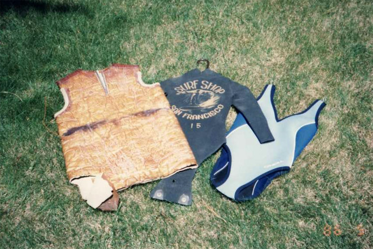O'Neill: the first wetsuit prototypes | Photo: O'Neill