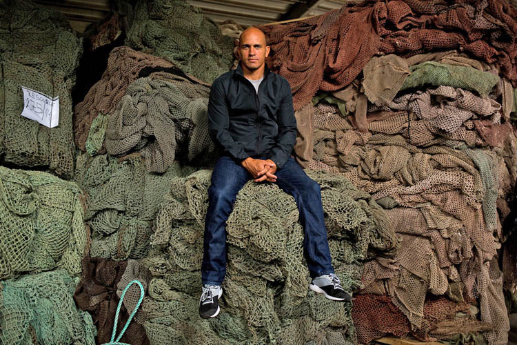 Kelly Slater: Outerknown uses fishing nets to produce surf wear | Photo: Outerknown