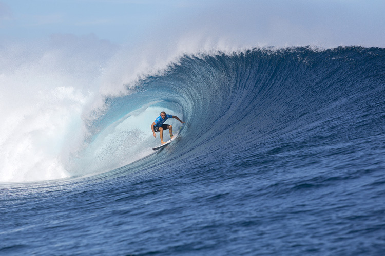 Owen Wright: a second Perfect 20 in one event | Photo: WSL/Kirstin