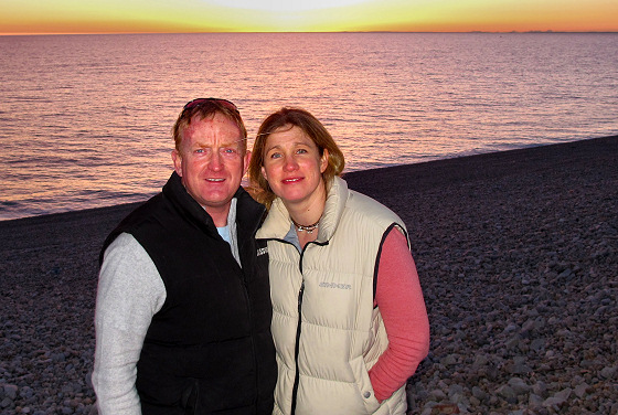 Pete Davis and Zara Davis: speed windsurfers