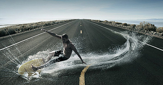 Roads: wrong-way surfing