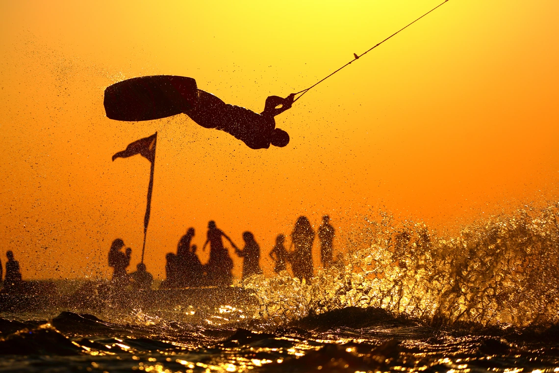 Wakeboarding and water skiing: Newtonian mechanics explains the forces involved in both sports