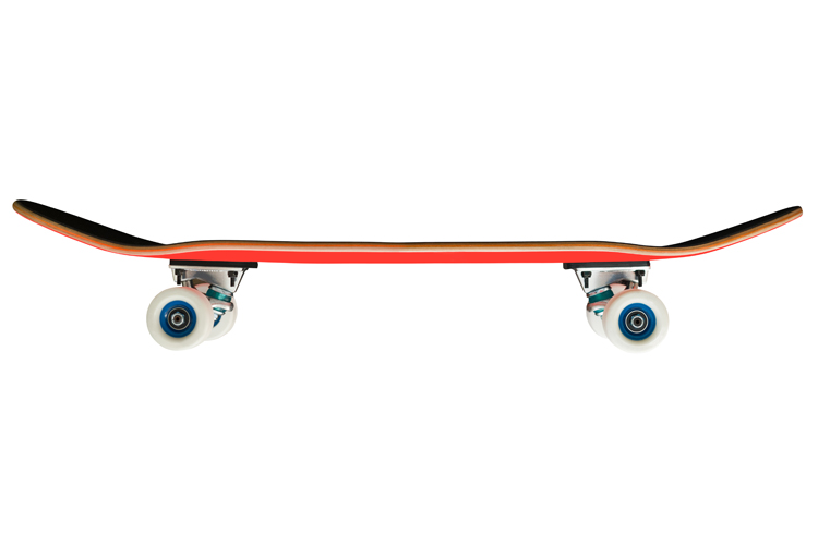 Popsicle skateboard: the standard skateboard deck design since the 1990s | Photo: Shutterstock