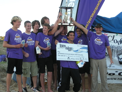 Port Macquarie Bodyboarding wins the 2009 Teams Challenge