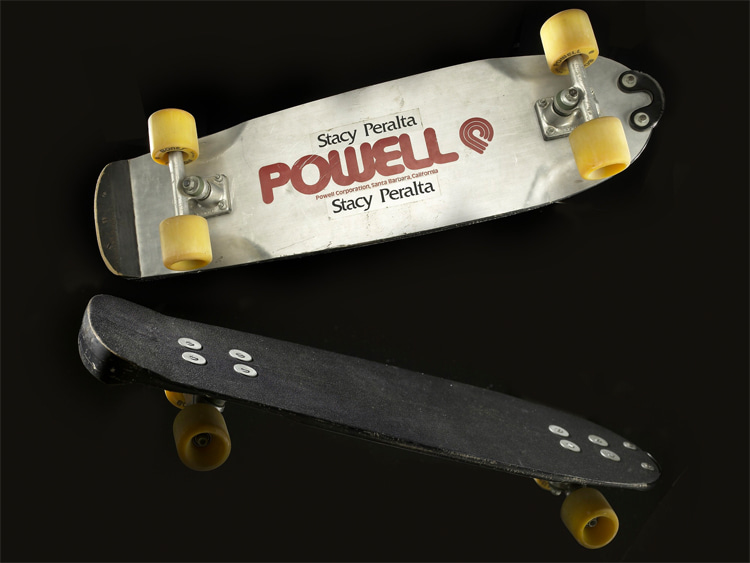 1978 honeycomb pool skateboard: a revolutionary design by George Powell | Photo: NMAH