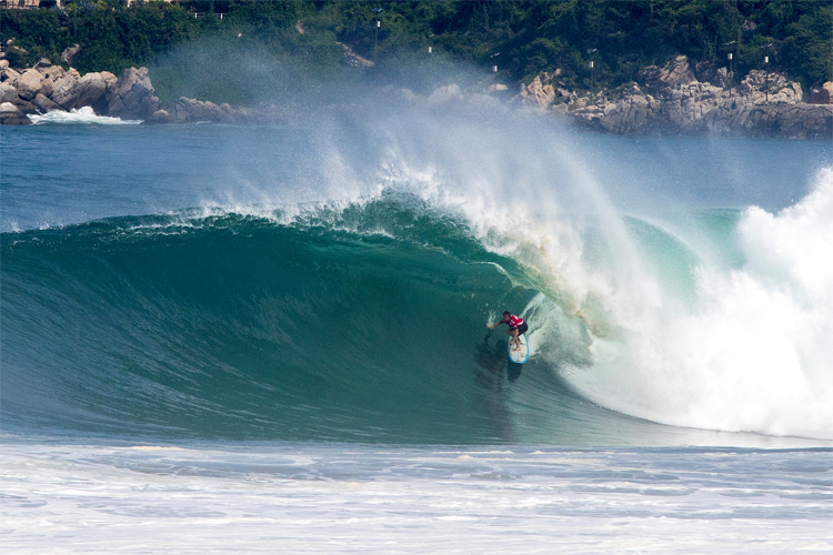 Playa Zicatela: home to Mexico's heaviest wave | Photo: WSL