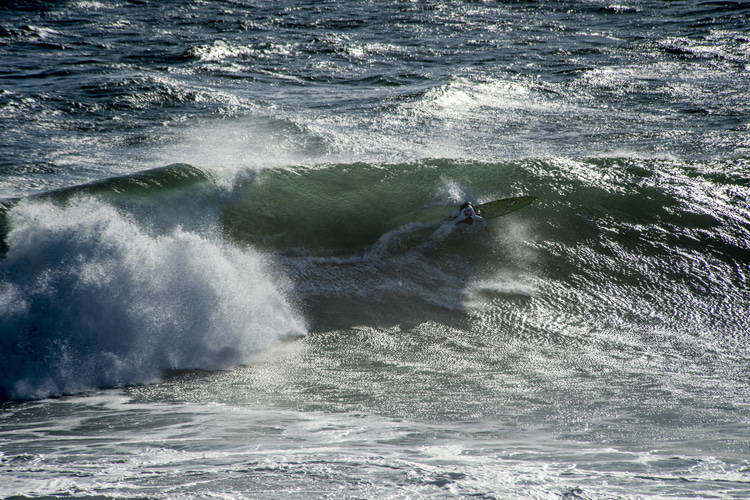 Punta de Lobos: during the winter period of May-July, the spot gets a lot of NW-NE winds | Photo: Red Bull