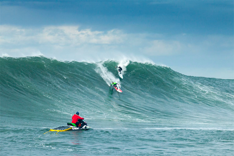 Punta Galea: home to the longest-running big wave invitational in Europe | Photo: Laurel/Red Bull