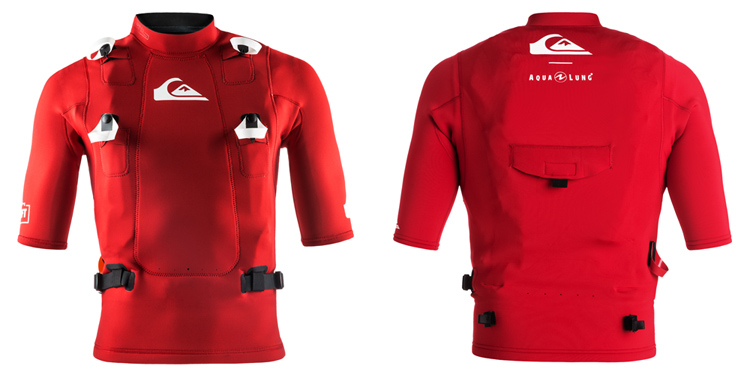 Quiksilver Highline Airlift: an inflatable safety vest exclusively designed for big wave riding