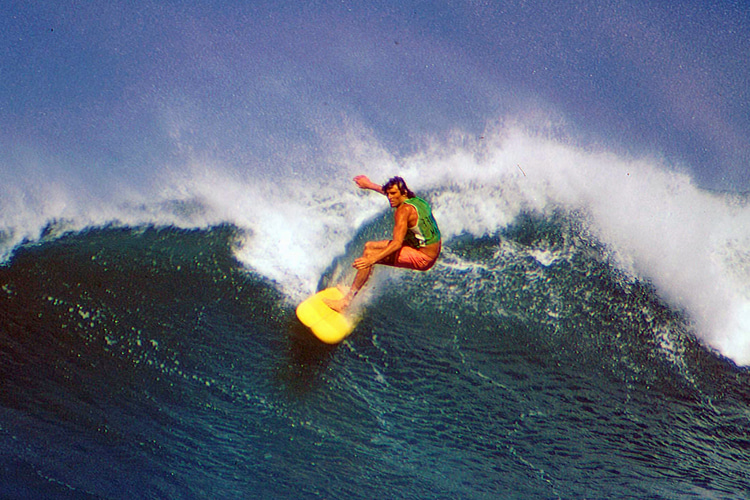 Rick Neilsen: the Australian was a semi-finalist at the 1972 Smirnoff Pro won by brother Paul at Haleiwa, Oahu | Photo: Steve Wilkings