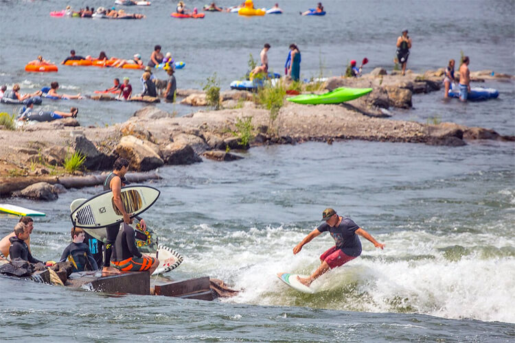 River waves: the future of surfing in inland regions | Photo: Alberta River Surfing Association