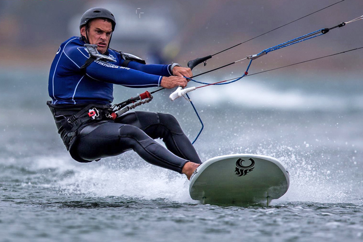 Rob Douglas: when speed sailing is a war | Photo: Mike Petrikov