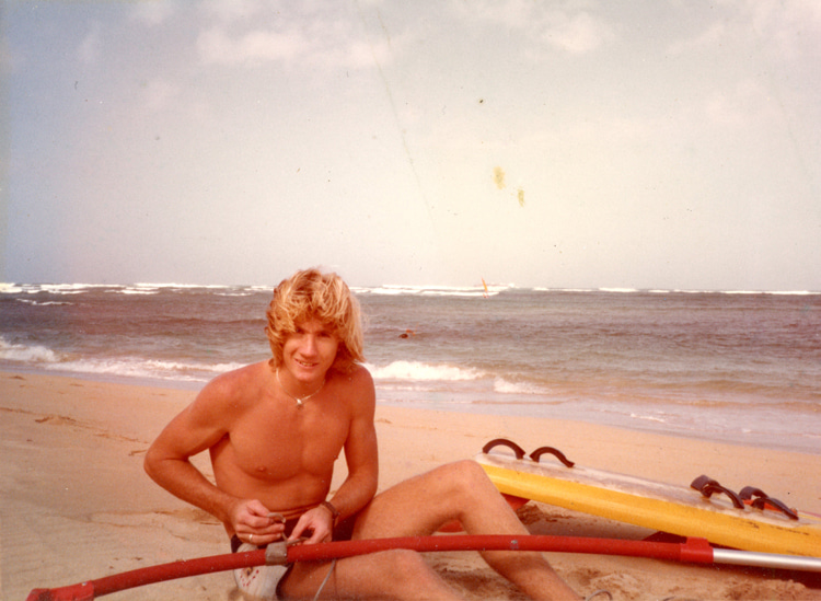 Robby Naish: he won his first windsurfing world title aged 13 | Photo: Naish Archive