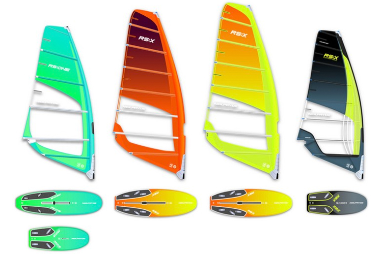 The RS family: NeilPryde wants windsurfing in the Olympic movement