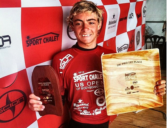 Sammy Morrentino: he now owns the US Open of Bodyboarding