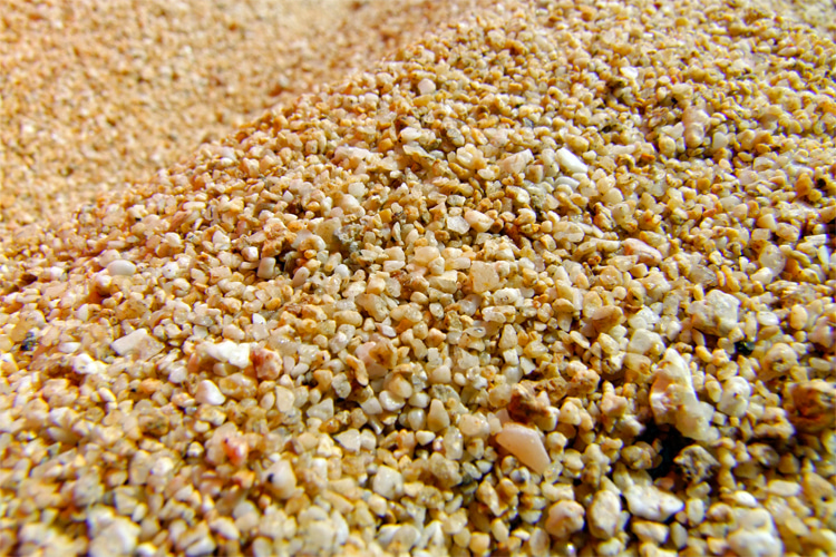 Sand grains: mainly comprised of quartz minerals | Photo: Creative Commons