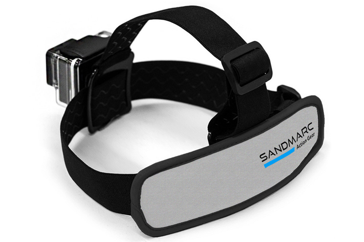 Sandmarc Floater Head Strap: a quality POV GoPro accessory | Photo: Sandmarc