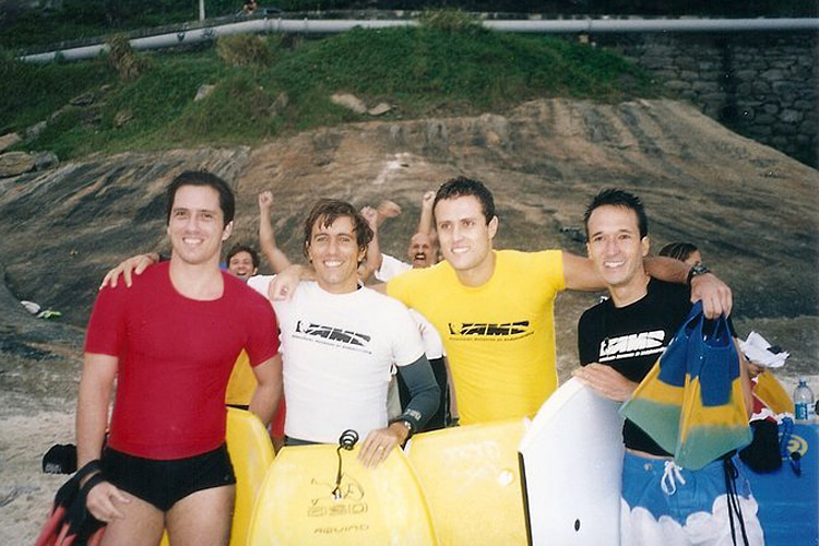 São Conrado, 2003: the finalists of a Brazilian master's division | Photo: Rodrigo Monteiro