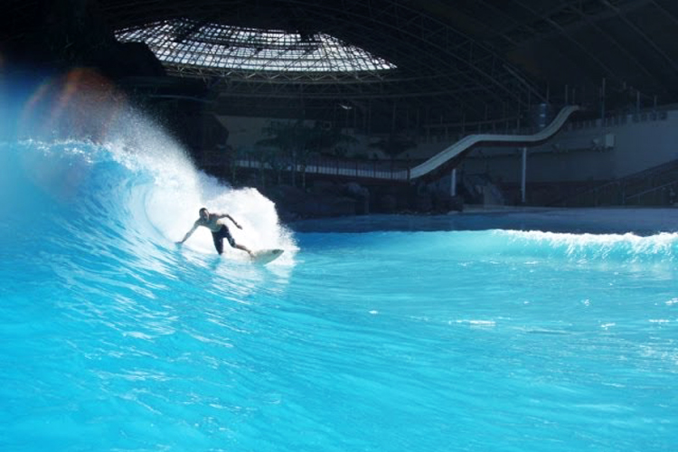 Seagaia Ocean Dome: you could get barreled and throw airs at Japan's indoor wave pool
