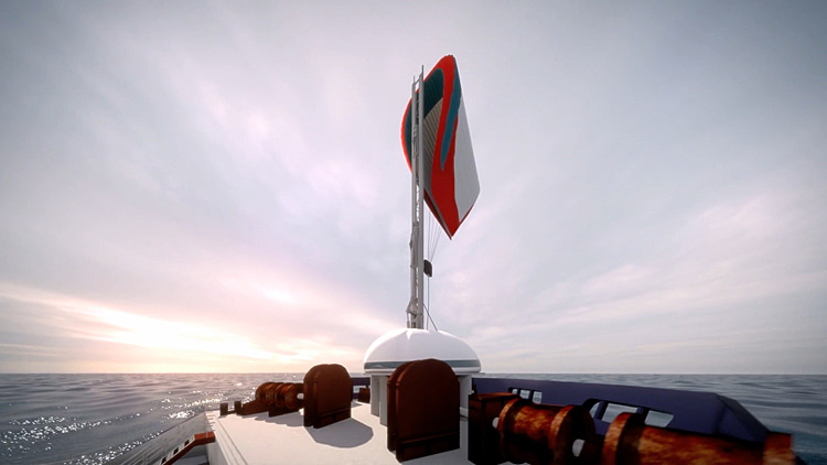 SeaWing: the kite powered by Airbus provides 100 tons of traction to a cargo ship | Photo: AirSeas