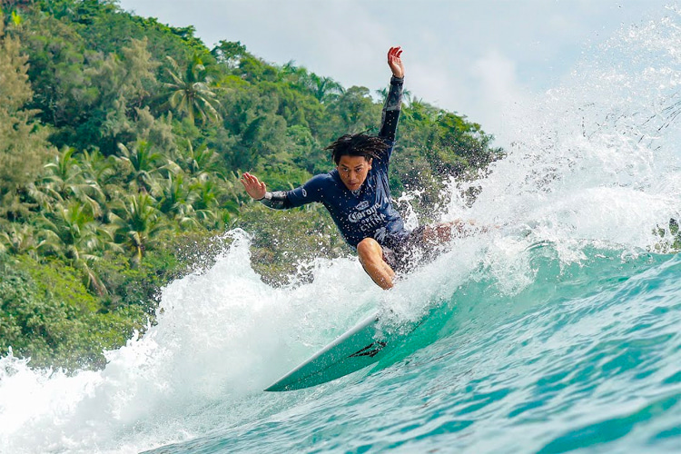 Shun Murakami: one of finest Japanese surfers of his generation | Photo: WSL