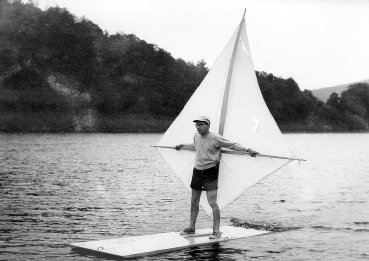 S. Newman Darby: the inventor of the sailboard, the father of windsurfing | Photo: Naomi Albrecht