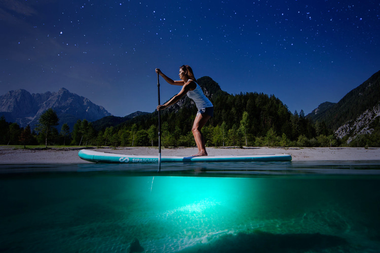 Sipa All-Rounder Drive: the world's first electric, jet-powered stand-up paddleboard | Photo: SipaBoards