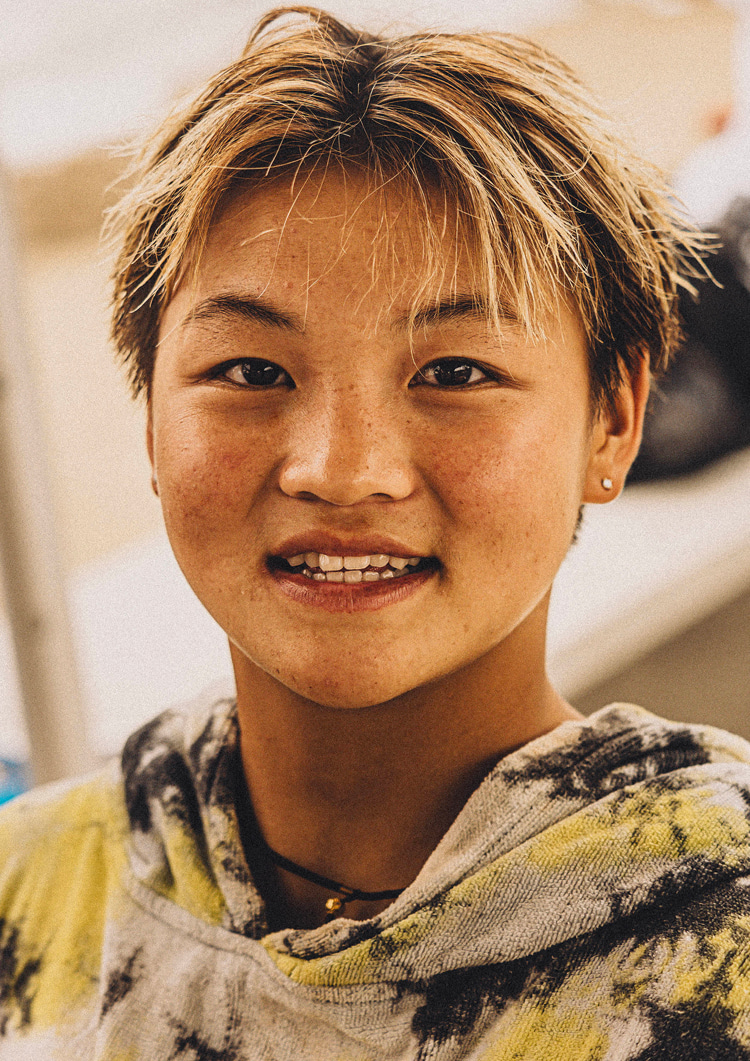 Siqi Yang: one of the standouts of the 2024 ISA World Surfing Games | Photo: ISA
