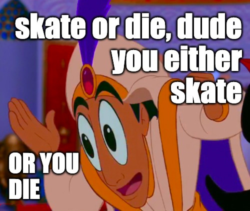 Skate or die: the 2014 meme became a global hit