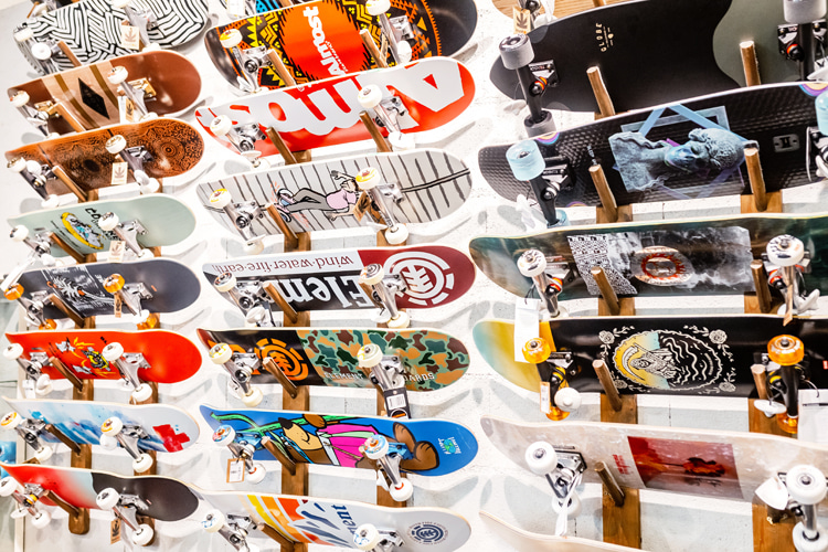 Skateboarding: there are hundreds of skate brands in the market | Photo: Shutterstock